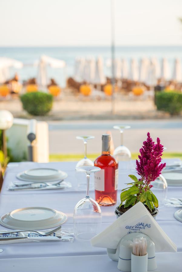 Georgalas Sun Beach Rooms Nea Kallikrateia Exterior foto