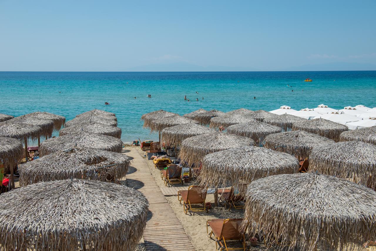 Georgalas Sun Beach Rooms Nea Kallikrateia Exterior foto