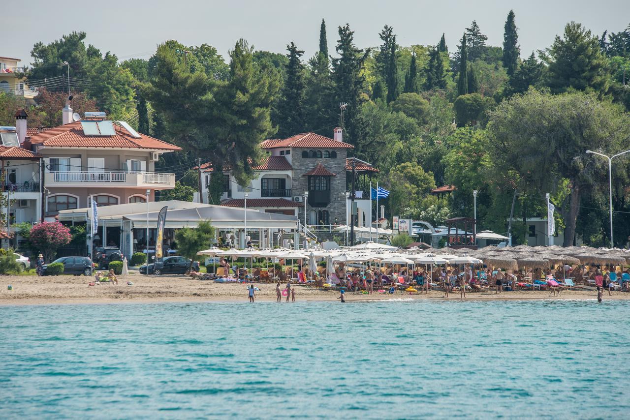 Georgalas Sun Beach Rooms Nea Kallikrateia Exterior foto
