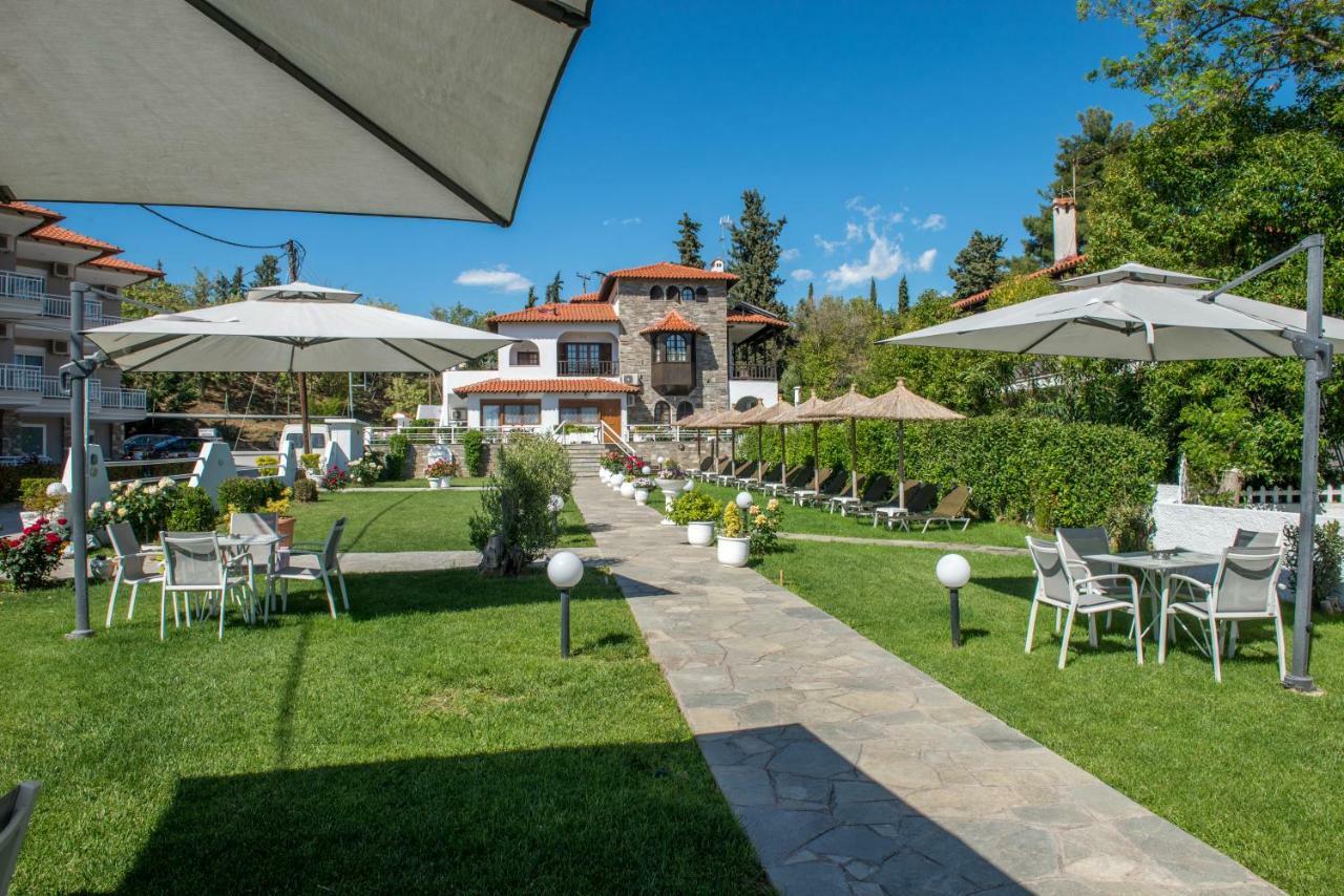 Georgalas Sun Beach Rooms Nea Kallikrateia Exterior foto